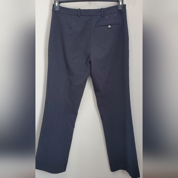 CALVIN KLEIN GRAY PINSTRIPE MODERN FIT DRESS WORK PANTS. - Picture 5 of 8